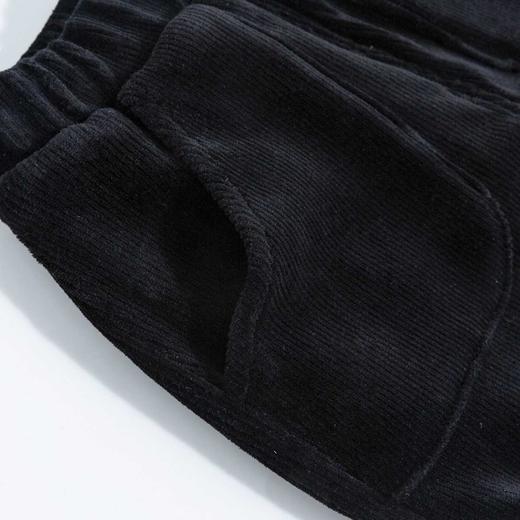 迪士尼童装秋冬新款女童加绒长裤洋气女宝宝灯芯绒保暖时尚休闲裤223DK0398 商品图3