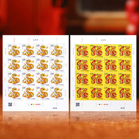 2025蛇年生肖邮票 大版