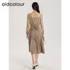 oldcolour春季新品时尚通勤气质显瘦长袖连衣裙女Q131014A1 商品缩略图4