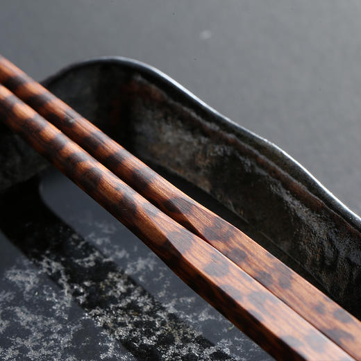 KZ034达乐丰蛇纹木礼盒筷2双装【不支持补差，非质量问题不退不换】S 商品图5