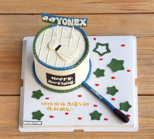 羽毛球蛋糕E款 商品图0