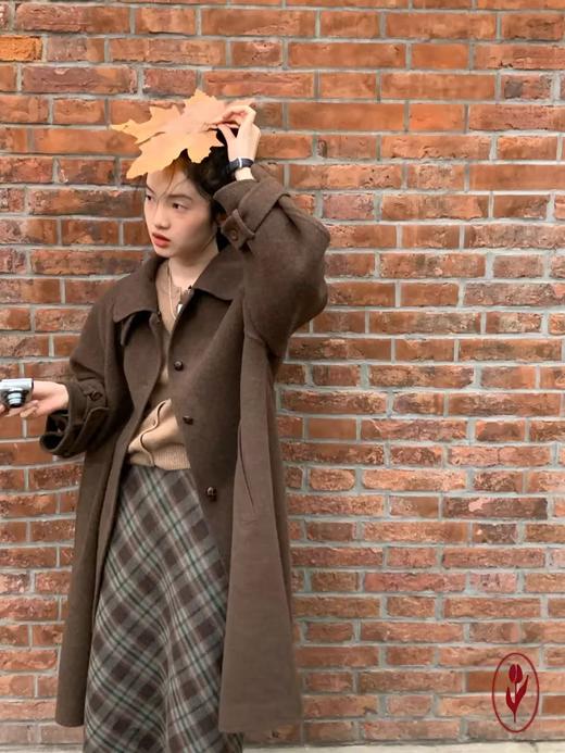 shyshystill/shy202212012/榛巧拿铁澳洲羊毛可拆卸内胆大衣 商品图1