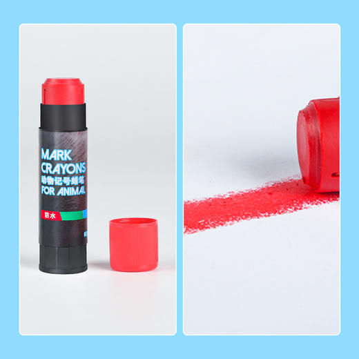 出口型油性记号笔   蓝色红色绿色蜡笔 商品图3