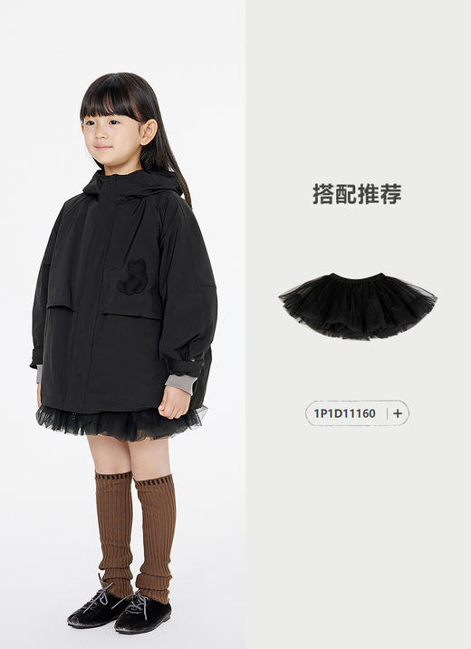 jnby  25年春款  中长款风衣  1P1921700 商品图5