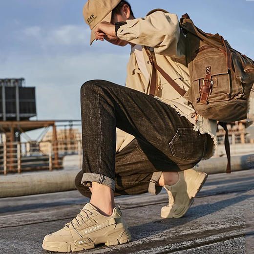 回力男鞋冬季加绒工装棉鞋劳动工作保暖男士鞋子登山鞋运动休闲鞋0715 商品图3