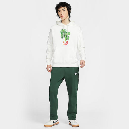 【限时秒杀】Nike耐克男子卫衣春季运动休闲图案加绒套头连帽针织衫HQ2968-133 商品图4