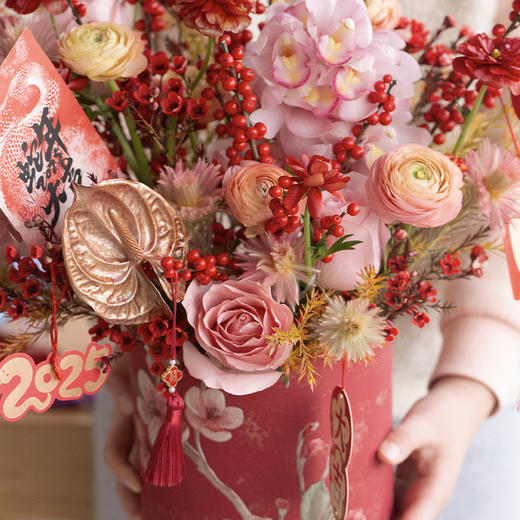 2025蛇年新品「花满丽舍」花礼 商品图2