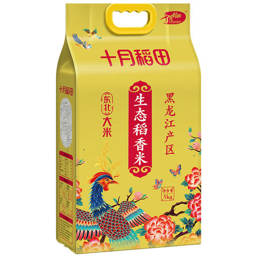 【鼎】十月稻田 生态稻香米5kg 商品图1