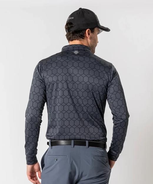 高尔夫Srixon男士提花满幅设计长袖 商品图3