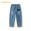 巴拉巴拉童装男童长裤儿童裤子2025新春装牛仔萝卜裤 商品缩略图2