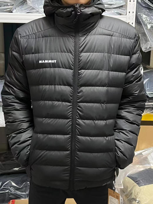 正品MAMMUT Waymarker black 猛犸象防风羽绒服 商品图9