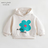马克珍妮秋装新款 女童撞色涂鸦连帽休闲运动卫衣231319 商品缩略图3