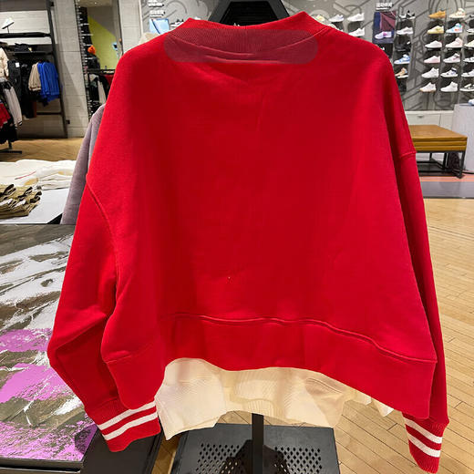 NIKE耐克蛇年新年款红色外套女装CNY本命年针织加绒开衫运动服HJ0947-657 商品图3