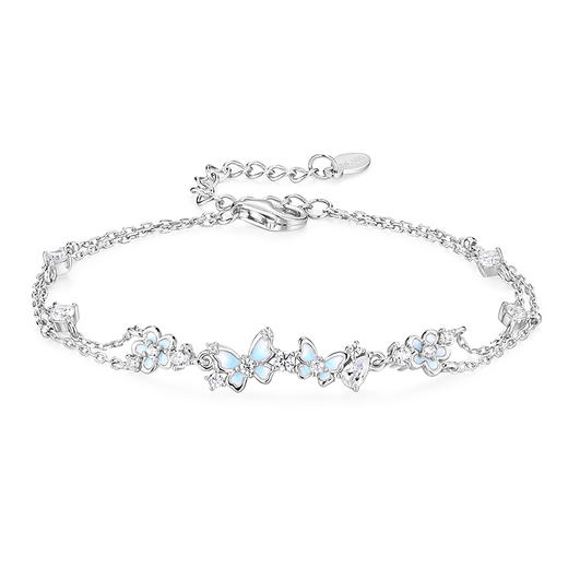 【夜光 希望之翼】卡蒂罗/KADER 闪闪蝶舞 蝶恋花 夜光蝴蝶双链 在逃公主温柔少女心森系转运上岸清冷感 商品图1