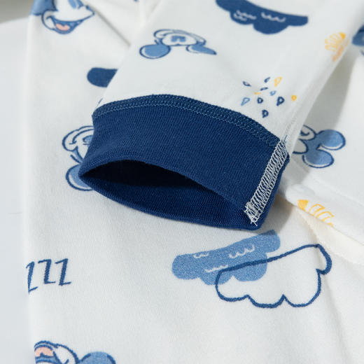 迪士尼2025春夏新品男童侧开连体衣ZD1EL001 商品图8