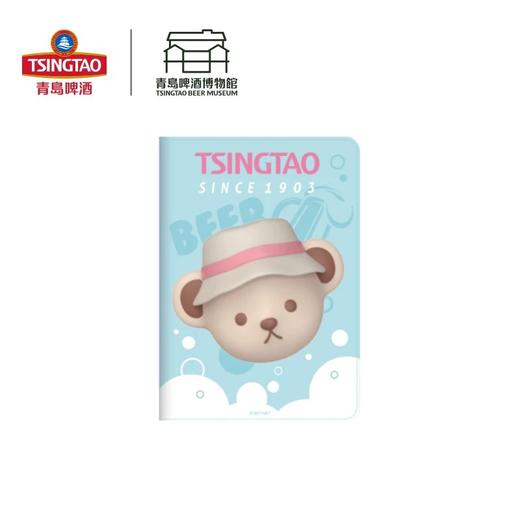 【青岛啤酒博物馆】青啤泰迪减压本红色青岛啤酒 官方文创 商品图1