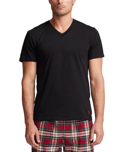 新年好价！RL拉夫劳伦男士小V领 基础款白T恤6件装 只要399，一件T恤的钱买6件无敌划算！只有S码 商品图4