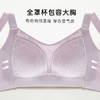 【大胸显瘦显小】时尚蕾丝透气薄杯内衣女侧收防垂无钢圈文胸罩清尘风羽 商品缩略图3