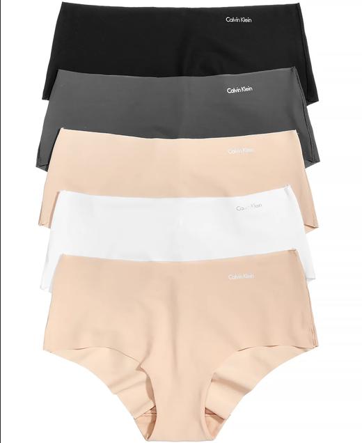 新年好价！CK 无痕内裤5件套装 商品图0