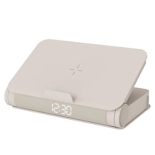 EZM2411A-WH  书灯无线充电音箱奶油白 商品图0