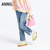 女童牛仔裤春季新款安奈儿童装实体店同款AG516587 商品缩略图2