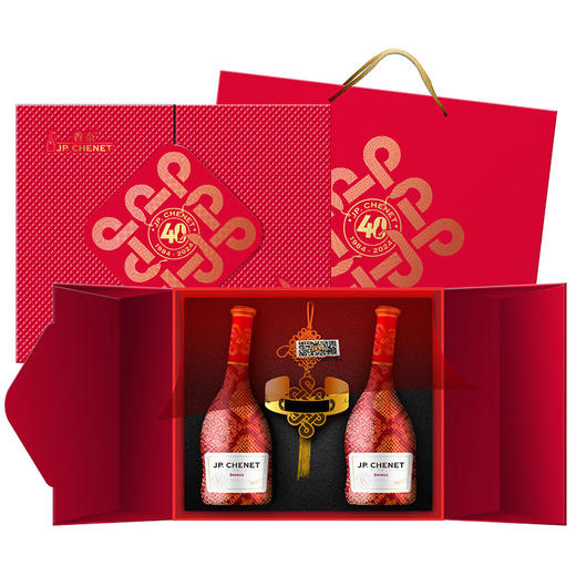 法国香奈蛇年限量款红葡萄酒礼盒装 商品图0