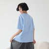 谜底大廓形T恤短袖女2025春季新品运动休闲风宽松上衣251MT0104 商品缩略图2