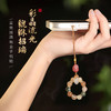 【富贵】灵机吉品 富贵钱母貔貅手机链 彩发晶金发晶 高端挂绳指环防摔手捻防丢挂件 商品缩略图0