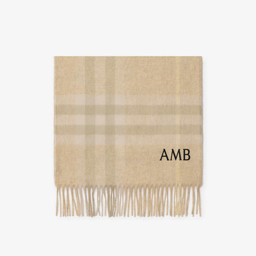 BURBERRY 巴宝莉 女士格纹羊绒围巾 格子 8094742 A3744 商品图2