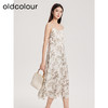 oldcolour春夏新品法式时尚气质碎花减龄吊带连衣裙女Q131006A1 商品缩略图0