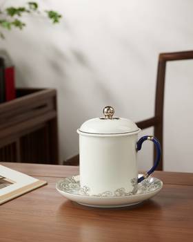 国瓷永丰源海上明珠3件套盖杯350ml  YFY