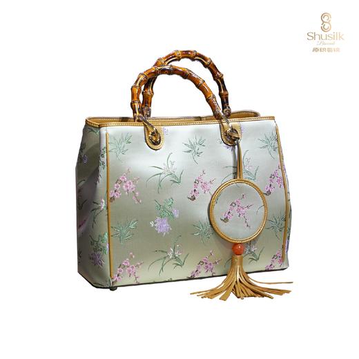 兰花全锦大手提包 商品图0