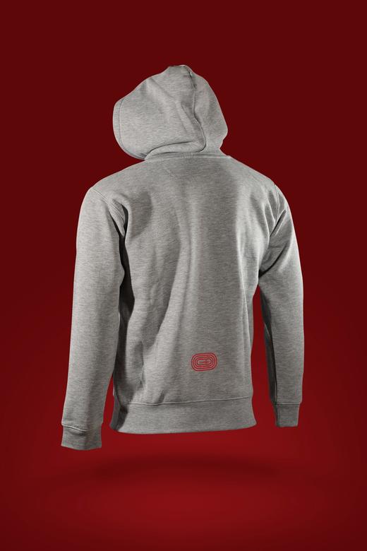 严素 2025蛇年新品 纯棉套头帽衫  男女通款 严素态度 帽衫卫衣 加厚绒里 商品图2