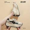 ZHR则则厚底老爹鞋女2025春季新款百搭ins休闲鞋透气弹软运动鞋女 商品缩略图7