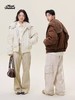 mostwantedlab彩虹/M2434087/可拆卸仿羊羔毛帽飞行员夹克 商品缩略图0
