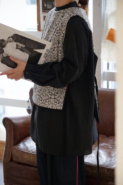 Gauze x Liberty 2ways马甲 商品图7