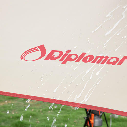 【自营】 外交官Diplomat 蝶形天幕 防水防晒UPF30  可调节风绳扣 500*330cm 商品图6