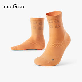 25年马孔多男女跑步进阶中筒袜  抑菌  耐磨 无骨缝合不磨脚 脚底脚面透气织法 区分左右脚【99元2双】