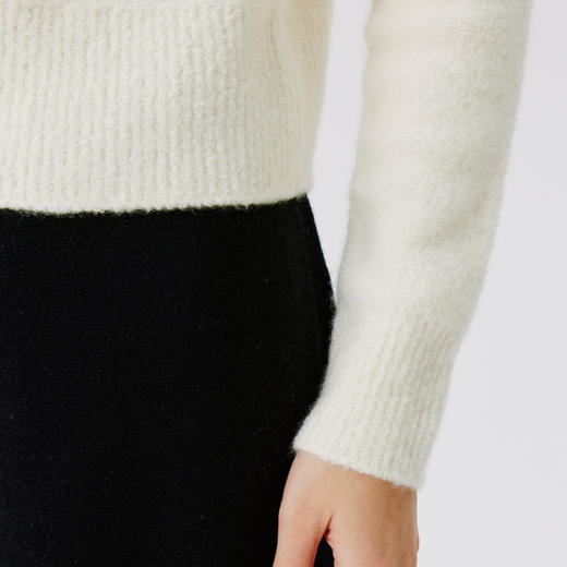 东黎 •山羊绒女士秋冬圈圈纱圆领开衫 4556 商品图10