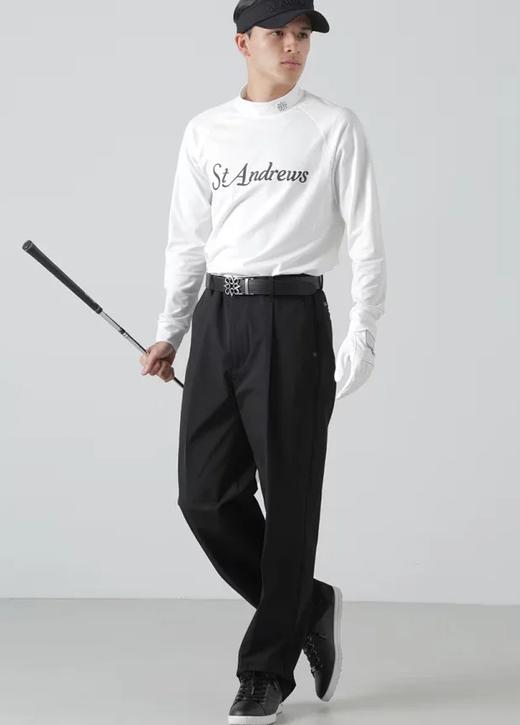 St ANDREWS 高尔夫男士 24秋季 弹性 吸汗半高领长袖 商品图10
