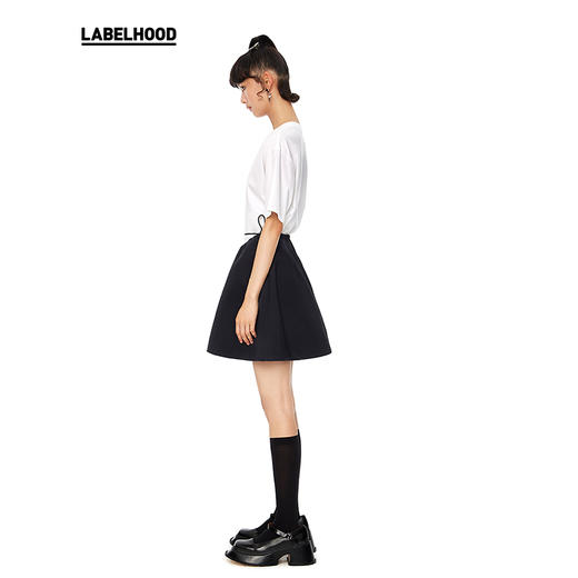 【SHUSHUTONG】蕾虎经典款设计感LOGO爱心短袖棉T恤 商品图2