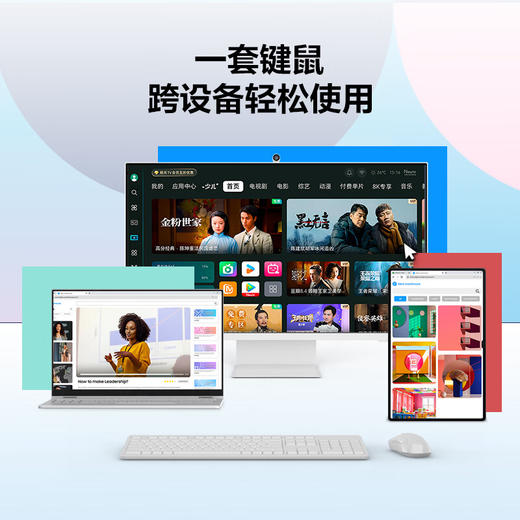 三星（SAMSUNG）32英寸 4K Type-C 65w 蓝牙连接 Tizen系统 智慧显示器LS32DM803UCXXF 商品图4