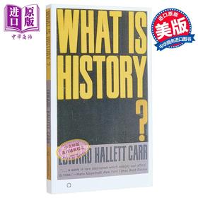预售 【中商原版】历史是什么 爱德华 霍列特 卡尔 英文原版 What Is History Edward Hallett Carr