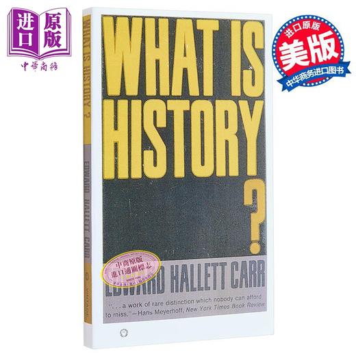 预售 【中商原版】历史是什么 爱德华 霍列特 卡尔 英文原版 What Is History Edward Hallett Carr 商品图0