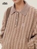 mostwantedlab彩虹/M2434171/针织领条纹羊羔毛polo 商品缩略图3