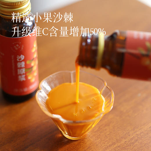预售7天【⭐买4份送1盒】【板娘新鲜定制 沙棘原浆】2盒装（每盒50ml*10支）王牌归来~湖州仓 商品图2