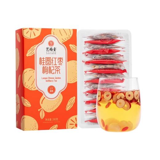 艺福堂桂圆红枣枸杞茶280g/盒 商品图0
