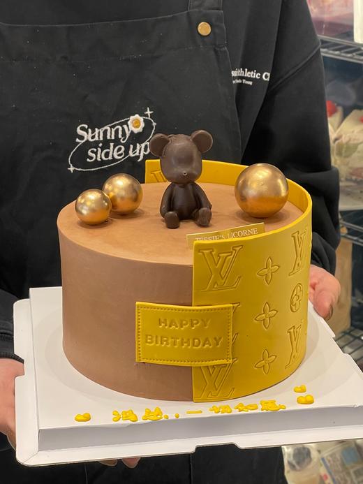 高级小熊巧克力蛋糕 商品图0