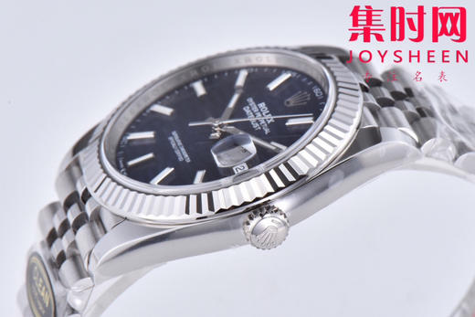 C厂劳力士日志型41mm 蓝色格子盘 3235机 五珠链 904L钢 男士腕表 商品图8