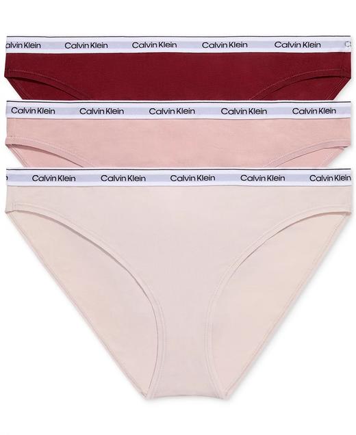 新年好价！CK低腰经典logo边内裤3件套装 商品图0